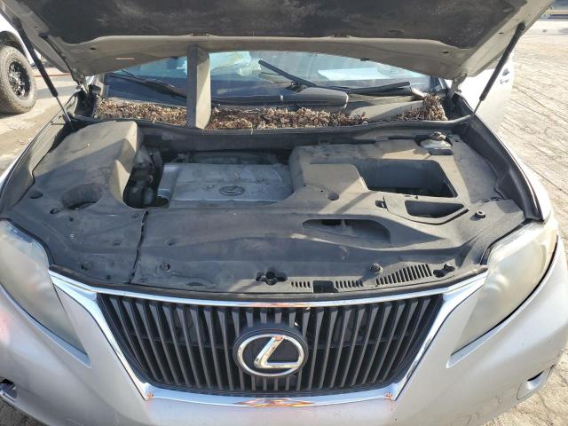 2T2BK1BA6AC013742 - 2010 LEXUS RX 350 SILVER photo 12