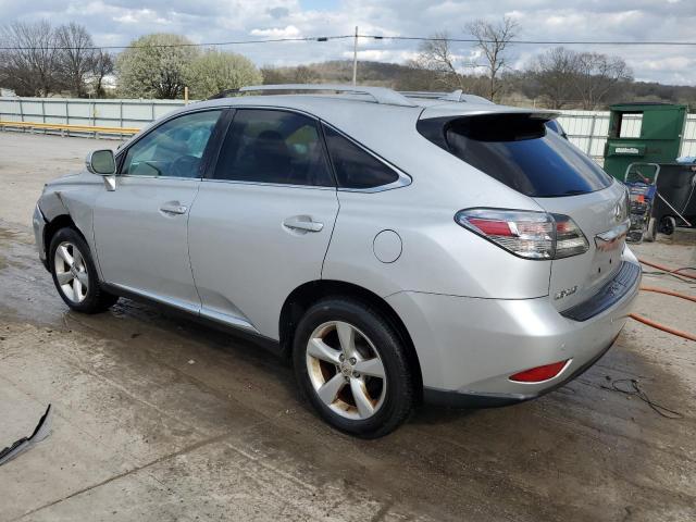 2T2BK1BA6AC013742 - 2010 LEXUS RX 350 SILVER photo 2