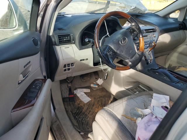 2T2BK1BA6AC013742 - 2010 LEXUS RX 350 SILVER photo 8