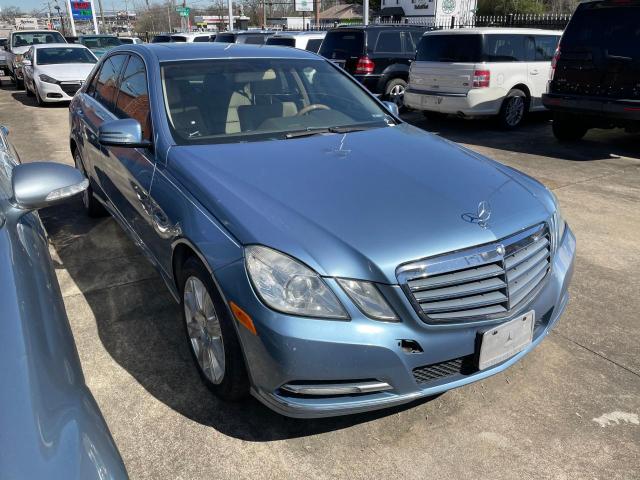 WDDHF8JB0CA554952 - 2012 MERCEDES-BENZ E 350 4MATIC BLUE photo 1