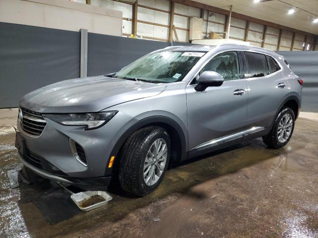 LRBAZLR48ND126185 - 2022 BUICK ENVISION PREFERRED ნაცრისფერი ფოტო 1