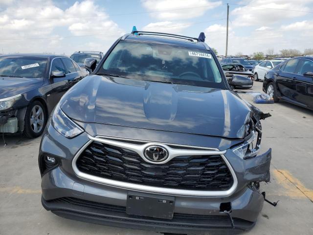 5TDKDRAH6RS052247 - 2024 TOYOTA HIGHLANDER LE GRAY photo 5