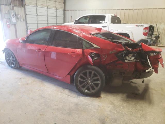 2HGFC1F30LH682162 - 2020 HONDA CIVIC EX RED photo 2