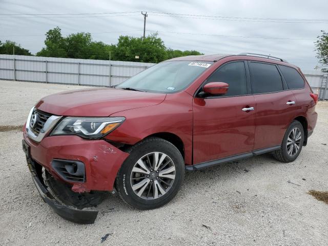 5N1DR2MN8HC669194 - 2017 NISSAN PATHFINDER S 红色 照片 1