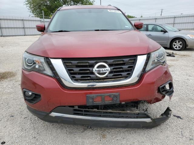 5N1DR2MN8HC669194 - 2017 NISSAN PATHFINDER S 红色 照片 5