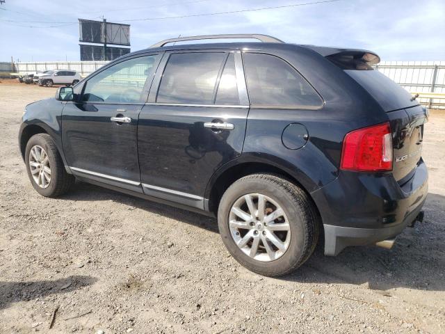 2FMDK3JC6BBB48530 - 2011 FORD EDGE SEL BLACK photo 2