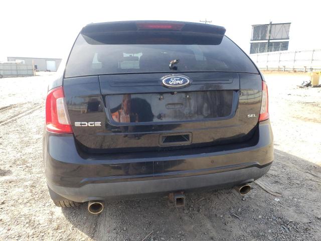 2FMDK3JC6BBB48530 - 2011 FORD EDGE SEL BLACK photo 6