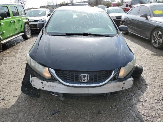 19XFB2F53DE044459 - 2013 HONDA CIVIC LX BLACK photo 5