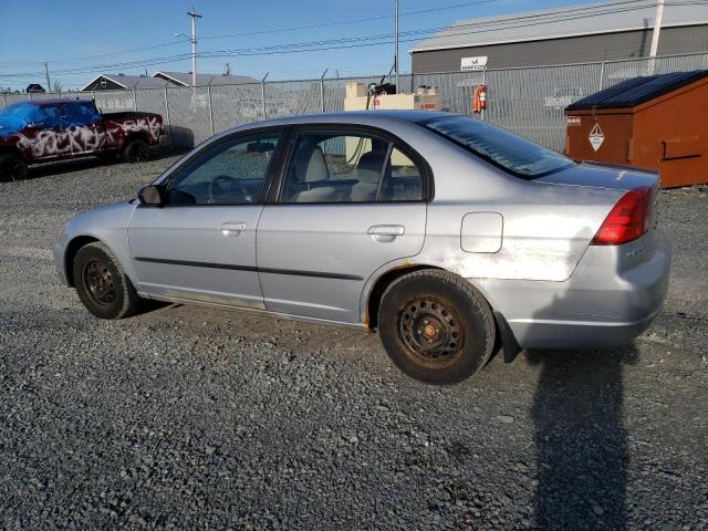 2HGES16462H927925 - 2002 HONDA CIVIC DX SILVER photo 2