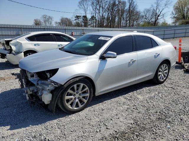 1G11E5SA5GF105237 - 2016 CHEVROLET MALIBU LTZ SILVER photo 1