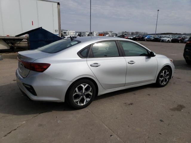 3KPF24AD8KE041709 - 2019 KIA FORTE FE SILVER photo 3