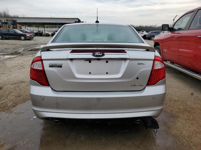 3FAHP0JG7BR137309 - 2011 FORD FUSION SEL SILVER photo 6