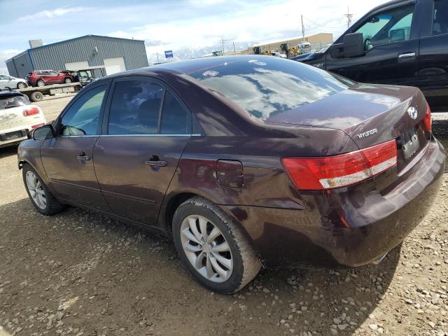 5NPEU46F06H017065 - 2006 HYUNDAI SONATA GLS MAROON photo 2