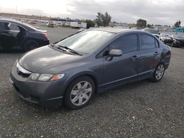 2HGFA1F51BH511832 - 2011 HONDA CIVIC LX GRAY photo 1