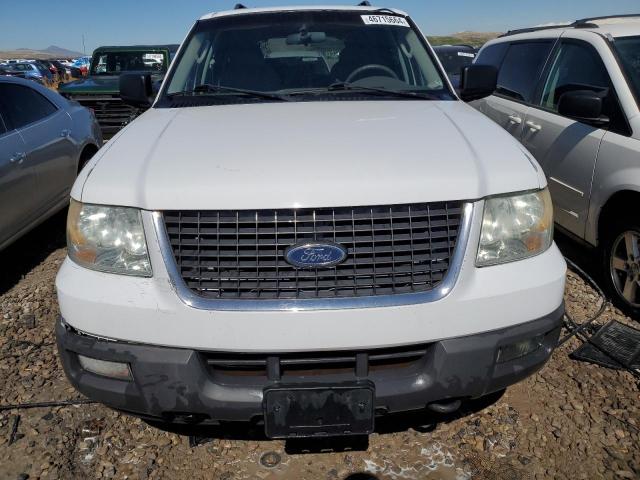 1FMPU16545LB12832 - 2005 FORD EXPEDITION XLT WHITE photo 5