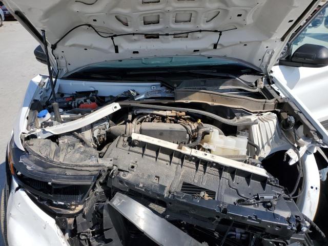 1FM5K8AC8MNA10559 - 2021 FORD EXPLORER POLICE INTERCEPTOR WHITE photo 12