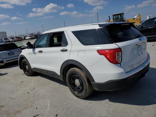 1FM5K8AC8MNA10559 - 2021 FORD EXPLORER POLICE INTERCEPTOR WHITE photo 2