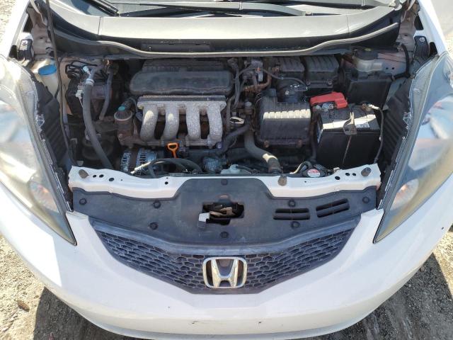 JHMGE8H33DC040184 - 2013 HONDA FIT WHITE photo 11