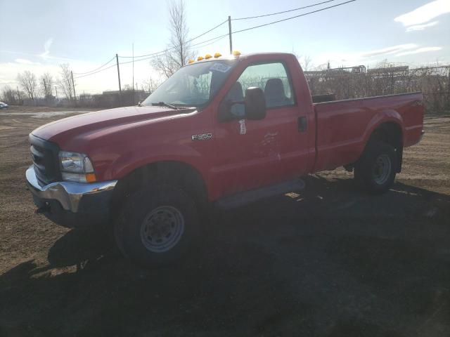 1FTSF31L73EC25802 - 2003 FORD F350 SRW SUPER DUTY RED photo 1