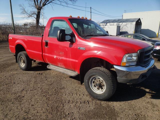 1FTSF31L73EC25802 - 2003 FORD F350 SRW SUPER DUTY RED photo 4