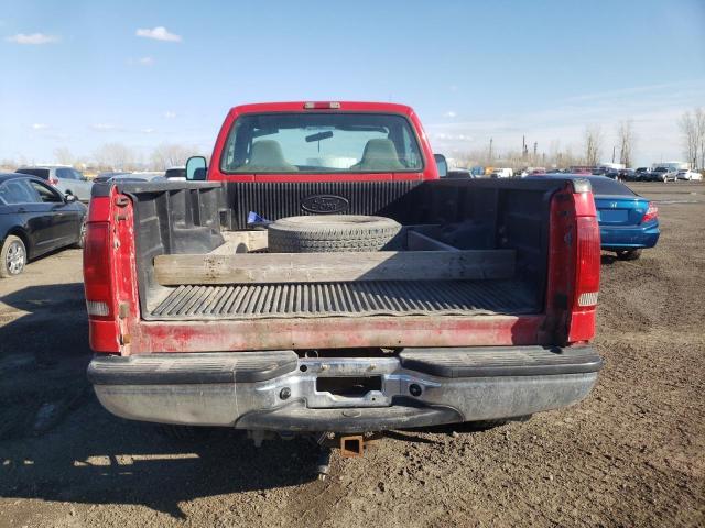 1FTSF31L73EC25802 - 2003 FORD F350 SRW SUPER DUTY RED photo 6