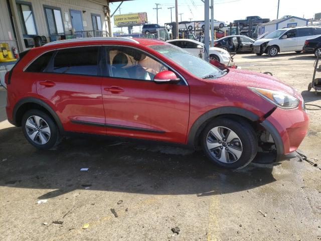 KNDCC3LCXH5053878 - 2017 KIA NIRO EX RED photo 4