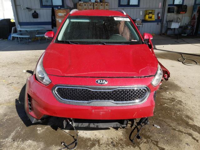 KNDCC3LCXH5053878 - 2017 KIA NIRO EX RED photo 5