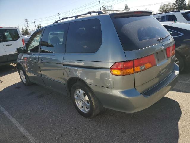 2HKRL18602H523067 - 2002 HONDA ODYSSEY EX GRAY photo 2