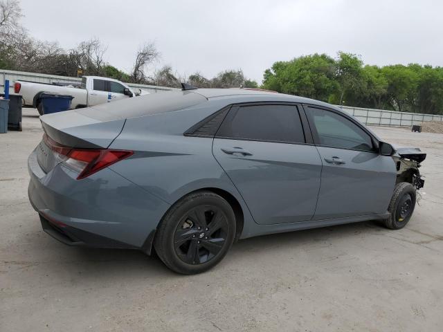 KMHLM4AG6NU352970 - 2022 HYUNDAI ELANTRA SEL GRAY photo 3