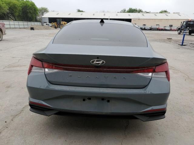 KMHLM4AG6NU352970 - 2022 HYUNDAI ELANTRA SEL GRAY photo 6