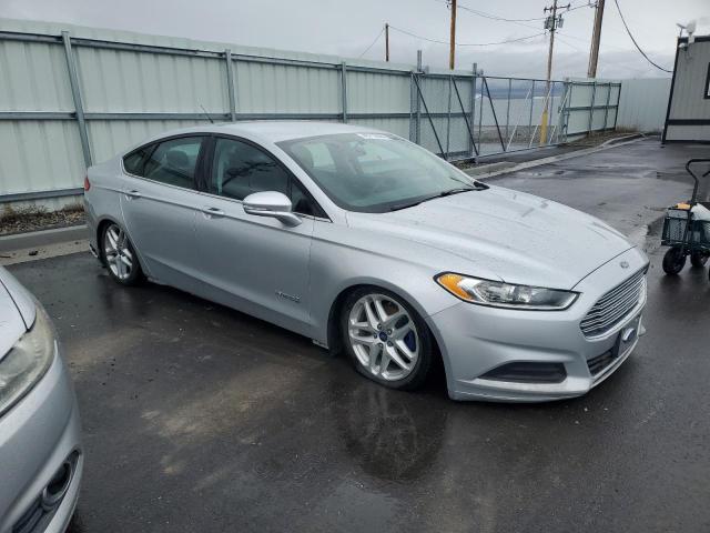 3FA6P0LU5ER306919 - 2014 FORD FUSION SE HYBRID SILVER photo 4