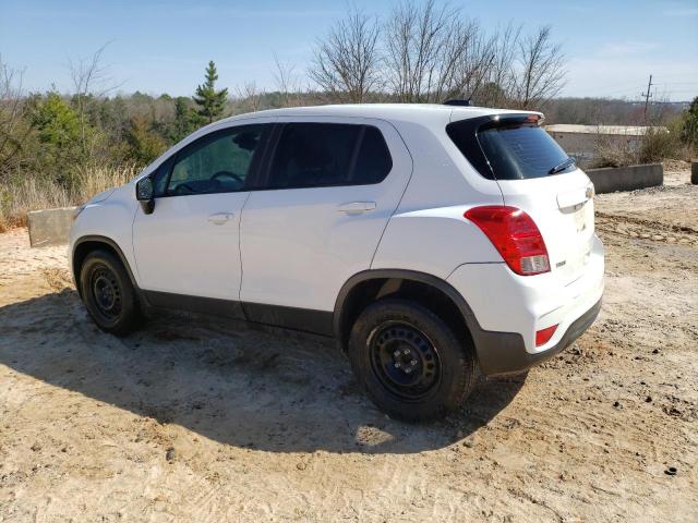 3GNCJKSB1HL285690 - 2017 CHEVROLET TRAX LS WHITE photo 2