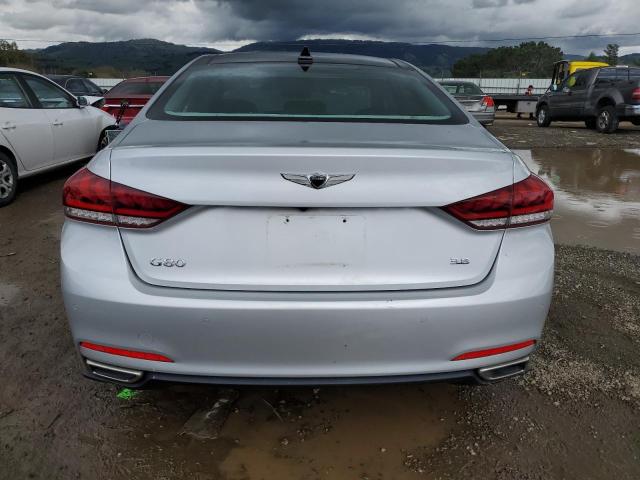 KMHGN4JE5HU173661 - 2017 GENESIS G80 BASE SILVER photo 6