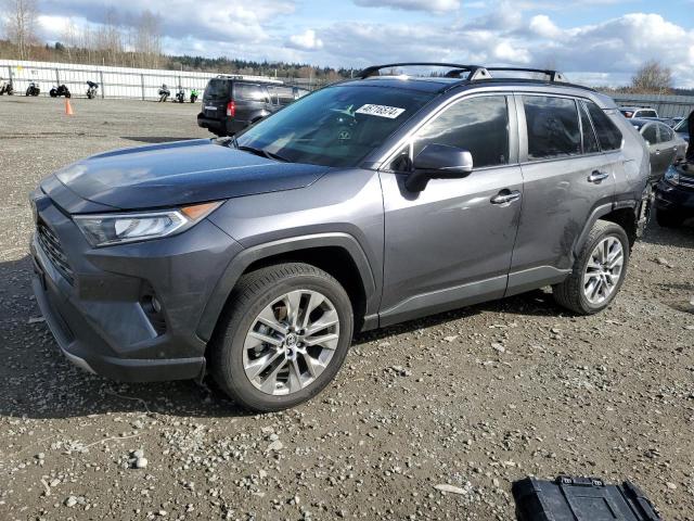 JTMN1RFV1KD041730 - 2019 TOYOTA RAV4 LIMITED GRAY photo 1