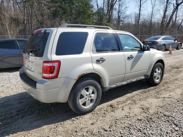 1FMCU93799KB01114 - 2009 FORD ESCAPE XLT BEIGE photo 3