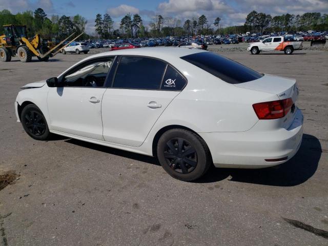 3VW2K7AJ5FM339438 - 2015 VOLKSWAGEN JETTA BASE Սպիտակ լուսանկար 2
