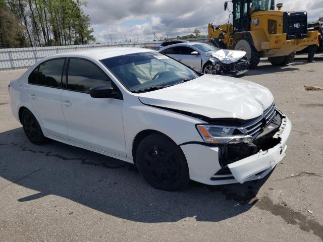 3VW2K7AJ5FM339438 - 2015 VOLKSWAGEN JETTA BASE Սպիտակ լուսանկար 4