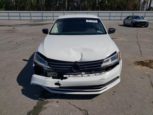 3VW2K7AJ5FM339438 - 2015 VOLKSWAGEN JETTA BASE Սպիտակ լուսանկար 5