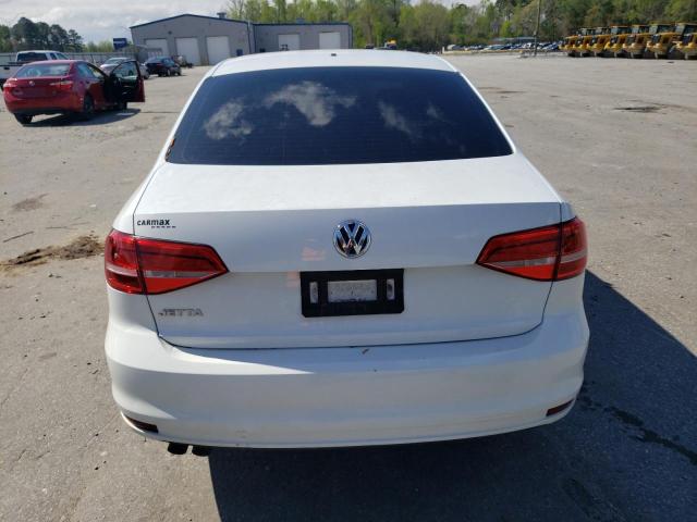 3VW2K7AJ5FM339438 - 2015 VOLKSWAGEN JETTA BASE Սպիտակ լուսանկար 6