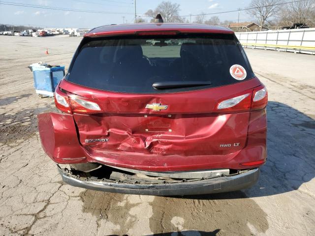 2GNAXSEV4J6294793 - 2018 CHEVROLET EQUINOX LT MAROON photo 6