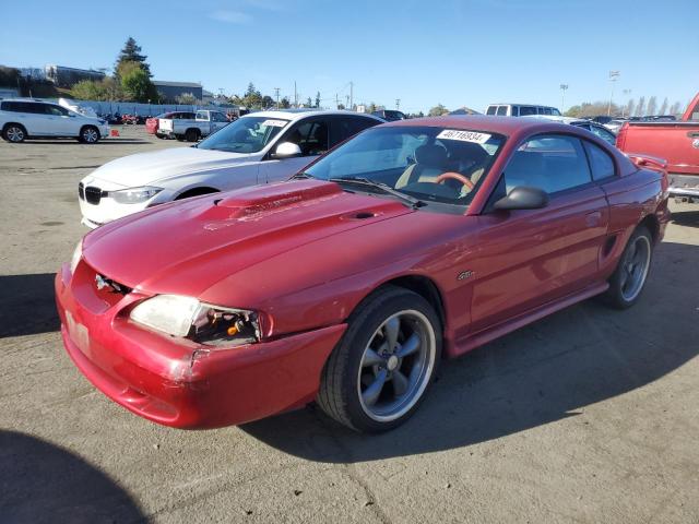 1FALP42X7TF163990 - 1996 FORD MUSTANG GT RED photo 1