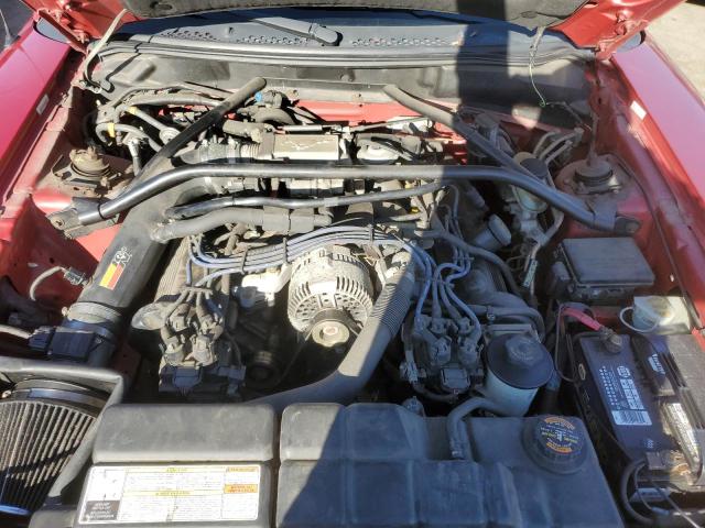 1FALP42X7TF163990 - 1996 FORD MUSTANG GT RED photo 11
