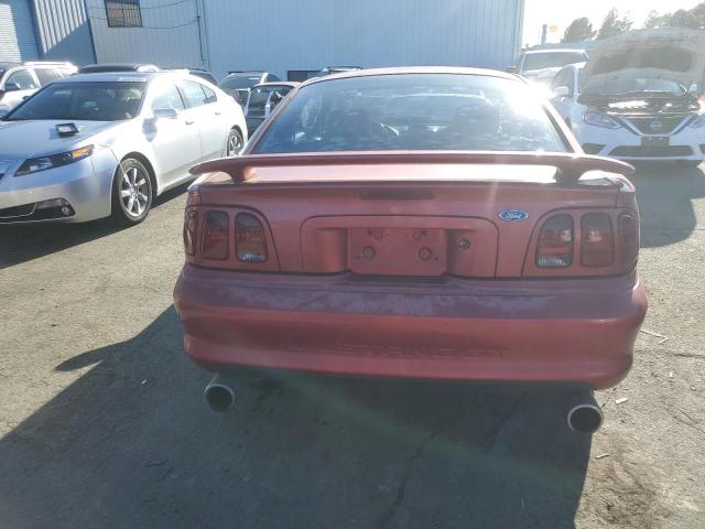 1FALP42X7TF163990 - 1996 FORD MUSTANG GT RED photo 6