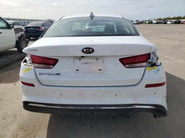 5XXGT4L33LG398665 - 2020 KIA OPTIMA LX WHITE photo 6