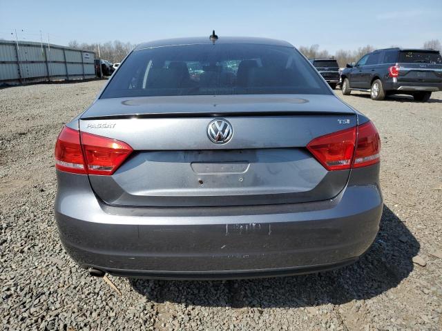 1VWAS7A30FC100037 - 2015 VOLKSWAGEN PASSAT S GRAY photo 6