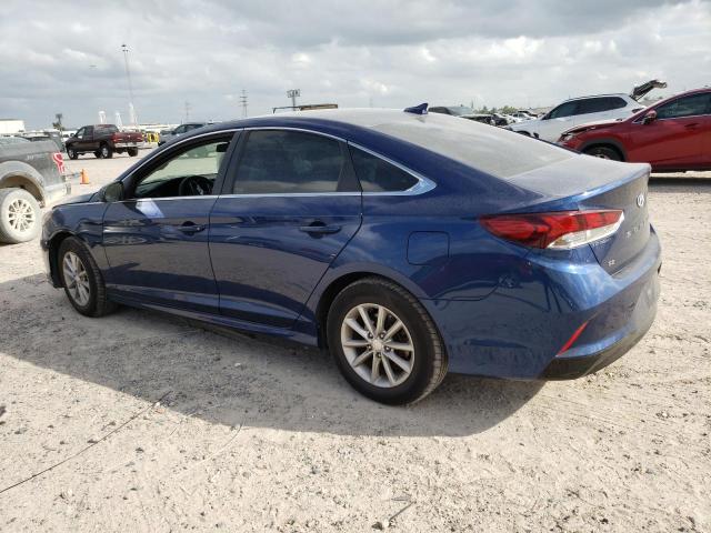 5NPE24AF7KH789652 - 2019 HYUNDAI SONATA SE BLUE photo 2