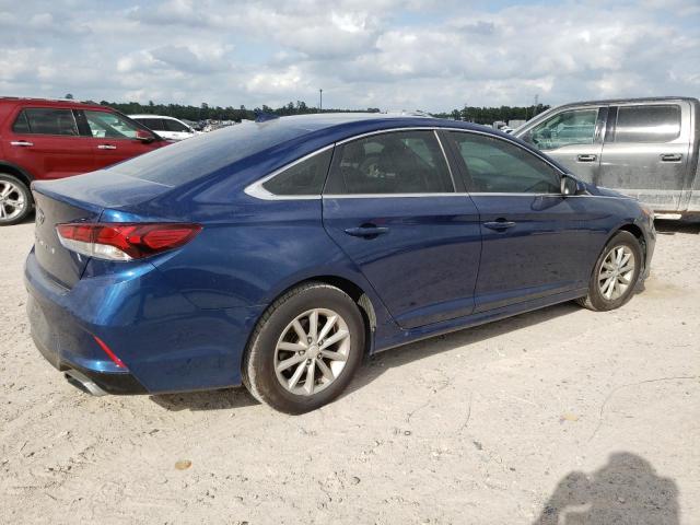 5NPE24AF7KH789652 - 2019 HYUNDAI SONATA SE BLUE photo 3