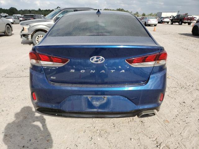 5NPE24AF7KH789652 - 2019 HYUNDAI SONATA SE BLUE photo 6