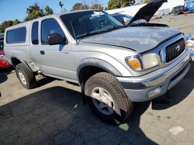 5TESN92N81Z786042 - 2001 TOYOTA TACOMA XTRACAB PRERUNNER GRAY photo 4