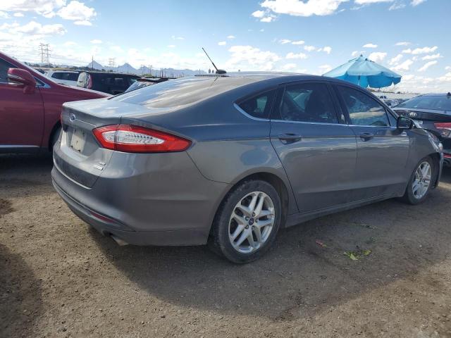 3FA6P0HD5ER115445 - 2014 FORD FUSION SE GRAY photo 3